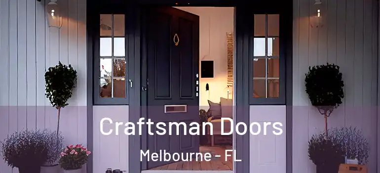 Craftsman Doors Melbourne - FL