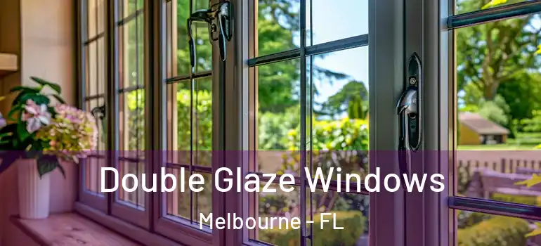 Double Glaze Windows Melbourne - FL