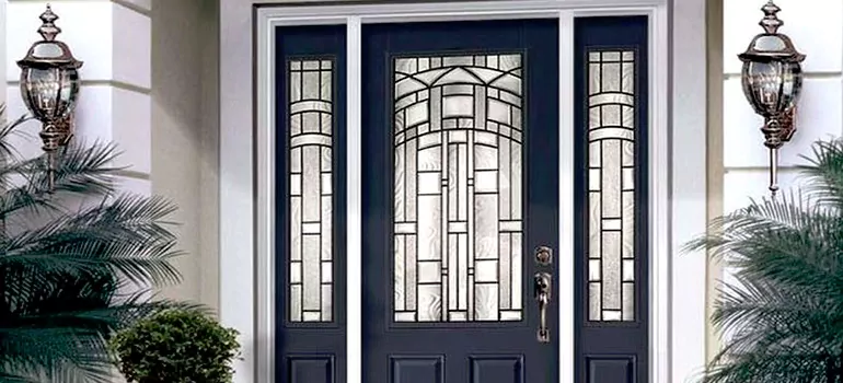 Stained Glass Door Panels in Melbourne, FL