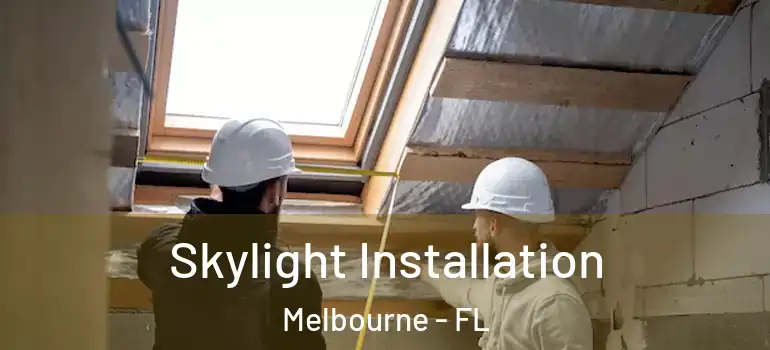 Skylight Installation Melbourne - FL