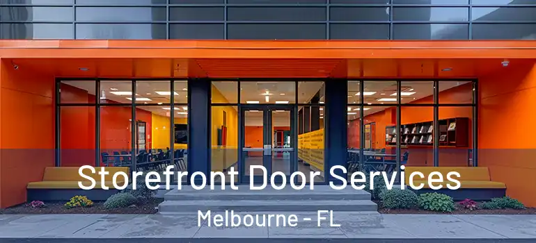 Storefront Door Services Melbourne - FL